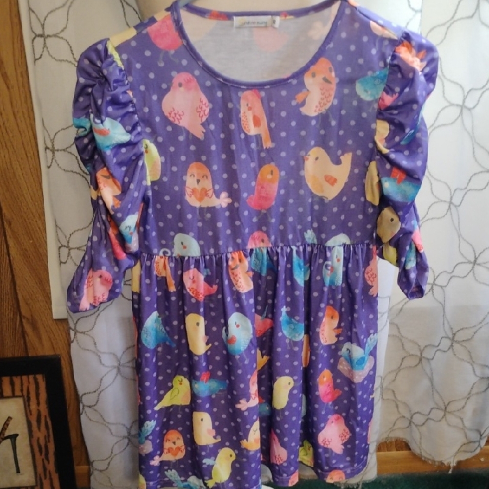 Girls' Sunshine Swing Spring Dress